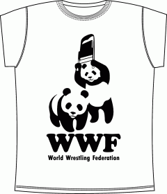 Прикольные футболки: Panda Wrestling